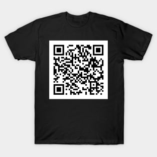 Rick Roll QR Code T-Shirt